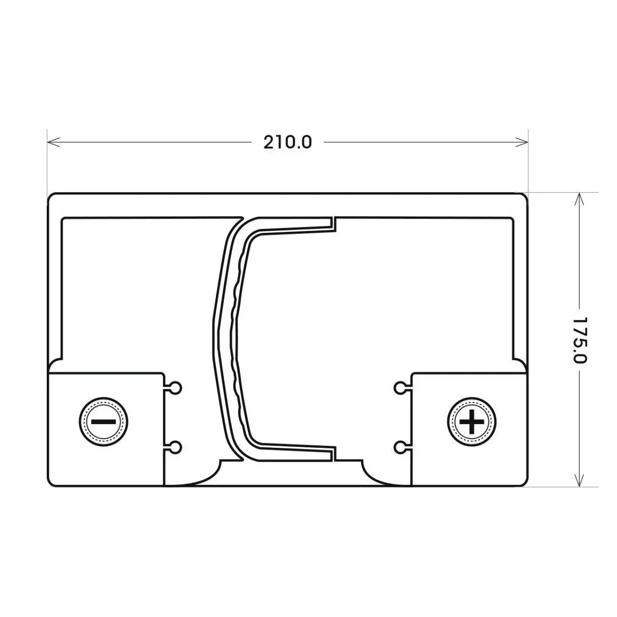 BIG Premium 54459 12V 44Ah 360A/EN Autobatterie