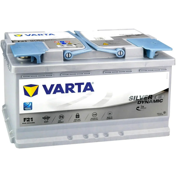 Varta F21 Silver Dynamic AGM 12V 80Ah 800A/EN Autobatterie