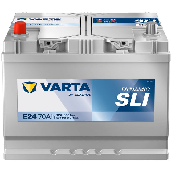 Varta E24 Dynamic SLI 12V 70Ah 630A/EN Autobatterie
