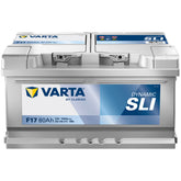 Autobatterie Varta Dynamic SLI F17 12V 80Ah 5804060743132 Front
