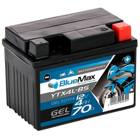 BLUEMAX Motorsport 50314 GEL 12V 4Ah 70A/EN Motorradbatterie