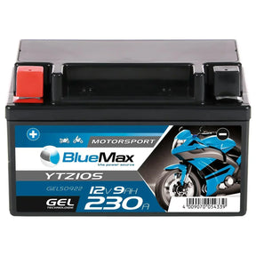 BLUEMAX Motorsport 50922 GEL 12V 9Ah 230A/EN Motorradbatterie