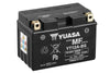 AGM Motorradbatterie YUASA Super MF YT12A-BS 12V 10Ah Front