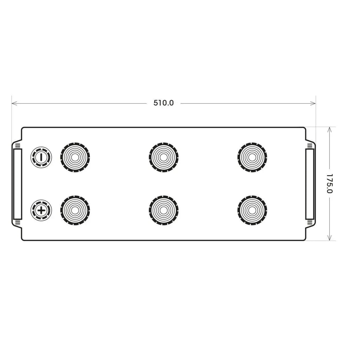 BIG Premium 62038 12V 120Ah 680A/EN LKW Batterie