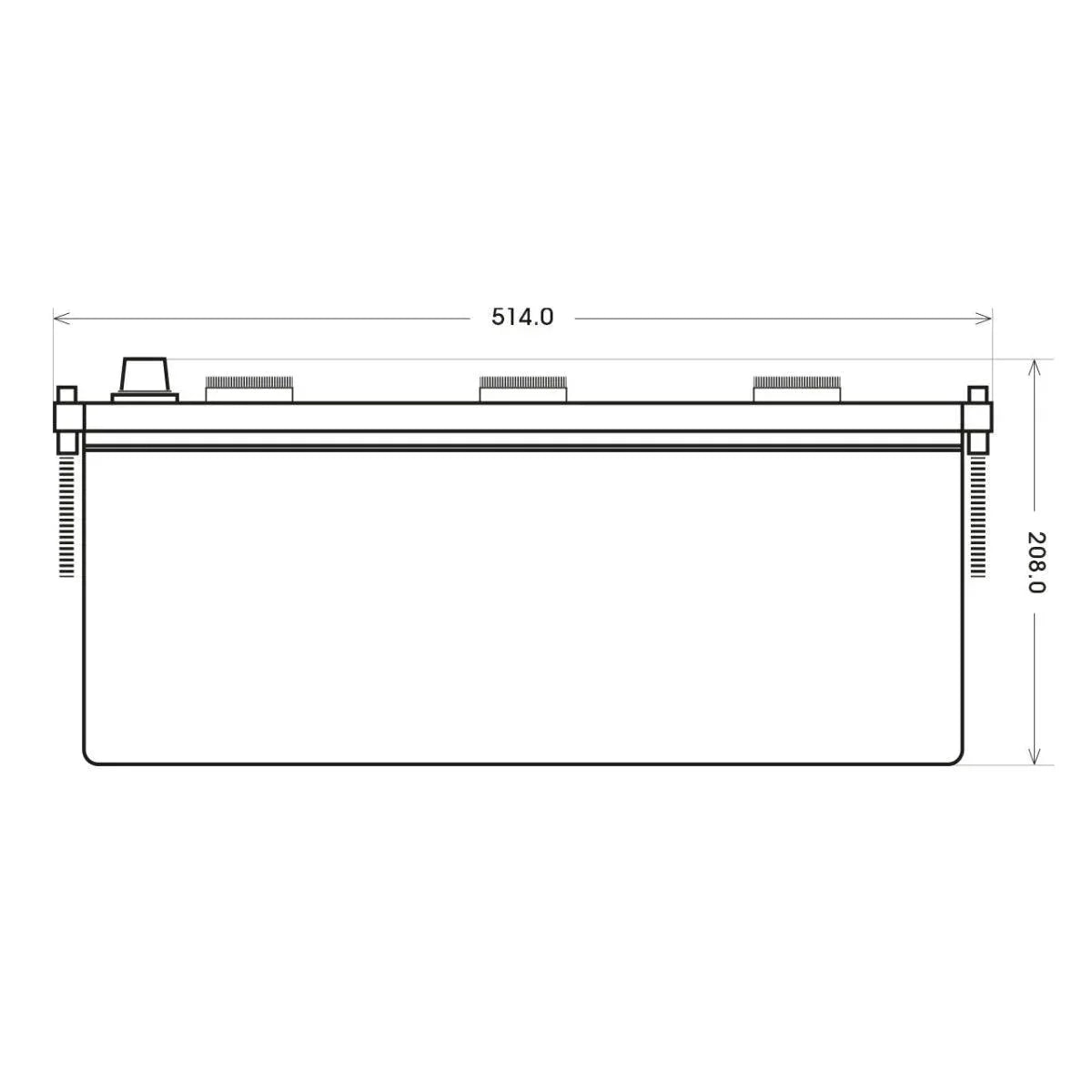 BIG Premium 63014 12V 130Ah 680A/EN LKW Batterie