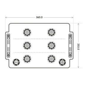 BIG Premium 63542 12V 135Ah 680A/EN LKW Batterie