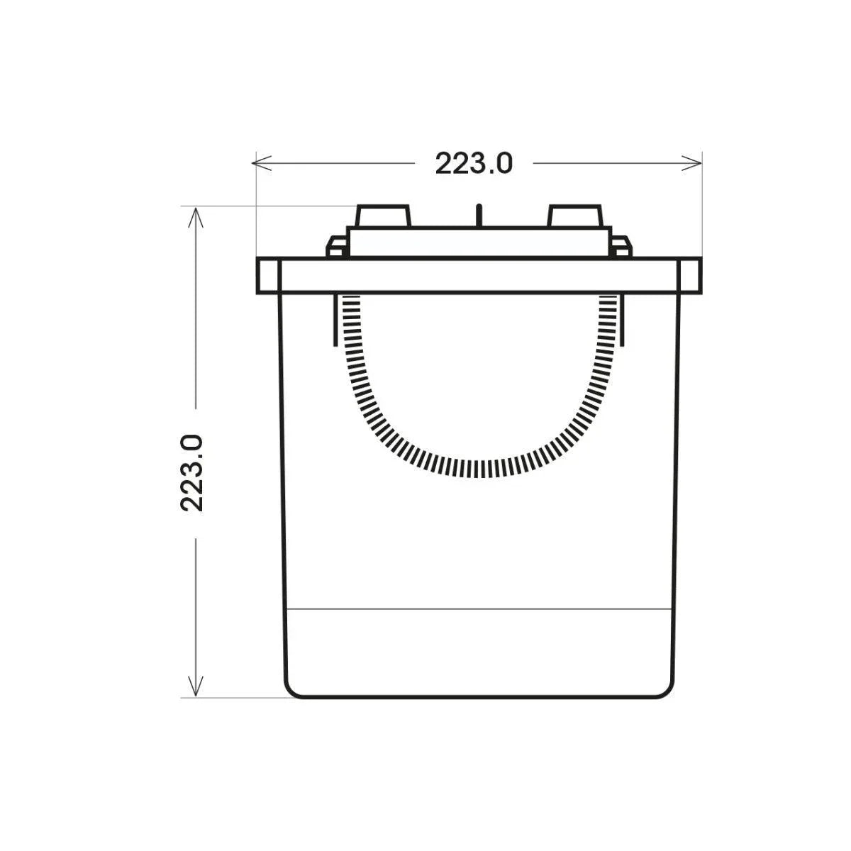 BIG Premium 67411 12V 174Ah 1500A/EN LKW Batterie