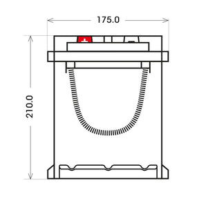 SilverMax 61040 12V 110Ah 840A/EN Nutzfahrzeugbatterie