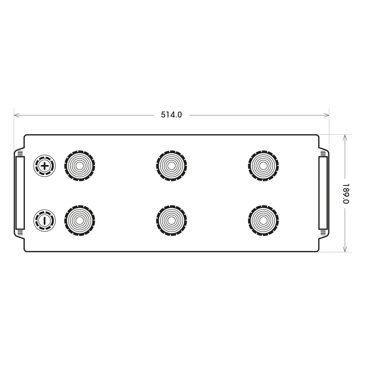 SilverMax 62045 12V 120Ah 750A/EN Nutzfahrzeugbatterie