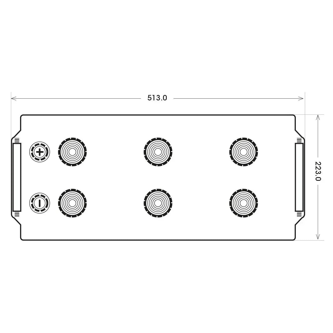 SilverMax 65513 12V 155Ah 990A/EN Nutzfahrzeugbatterie