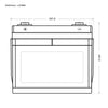 BIG E-Drive AGM 12V 135Ah Traktionsbatterie
