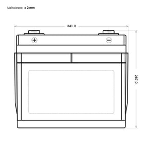 BIG E-Drive AGM 12V 135Ah Traktionsbatterie