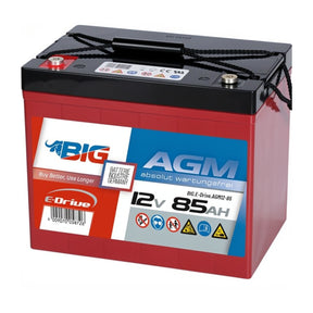 BIG E-Drive AGM 12V 85Ah Traktionsbatterie