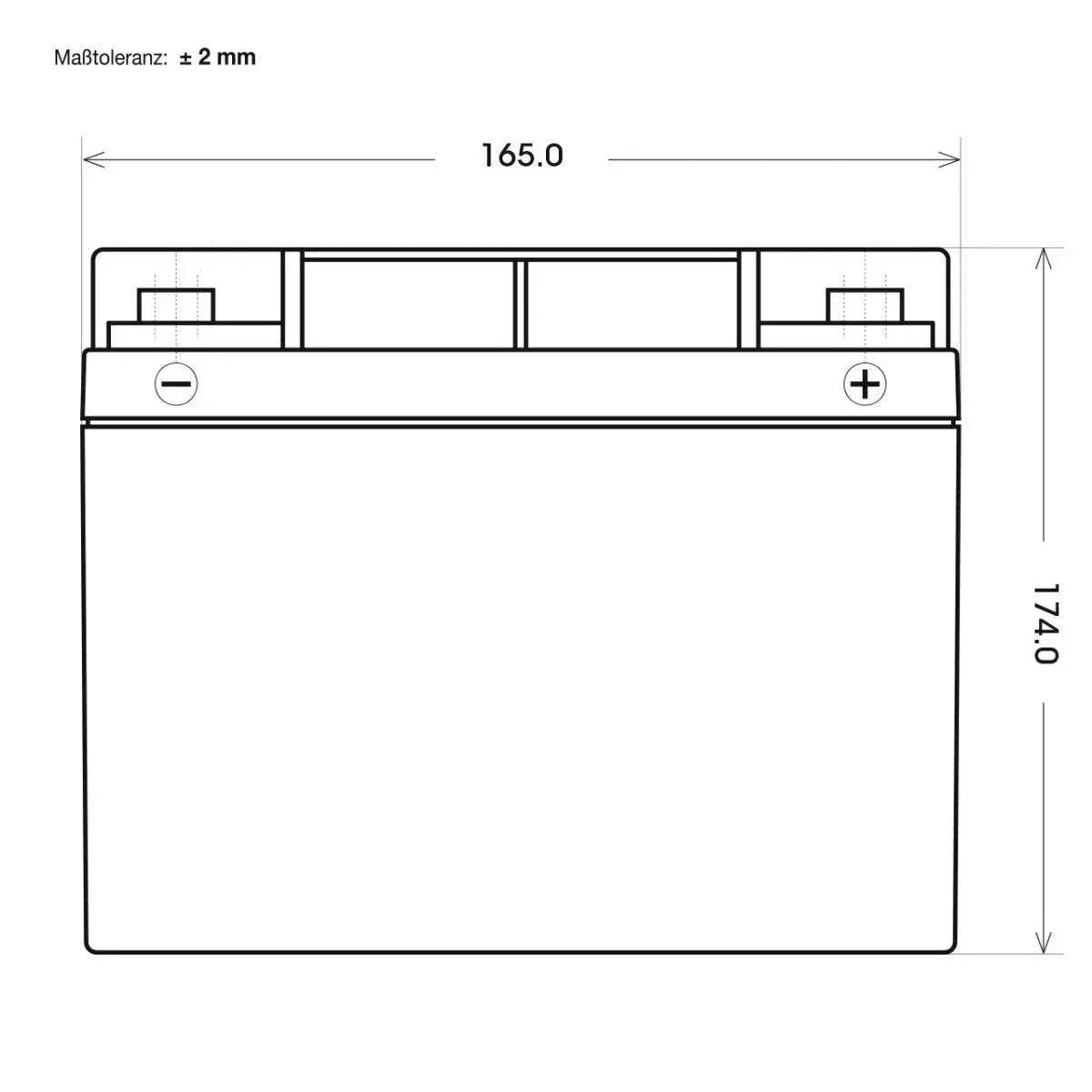 BIG E-Backup AGM 12V 26Ah USV Batterie