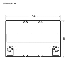 BIG E-Backup AGM 12V 33Ah USV Batterie