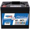BIG E-Backup AGM 12V 80Ah USV Batterie