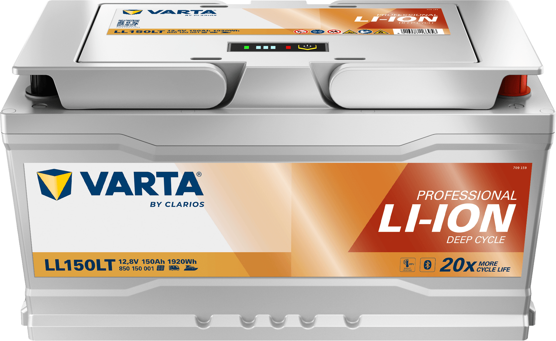 Varta Professional LI-ION LL150LT 12,8V 150Ah Versorgerbatterie mit Zellheizfunktion