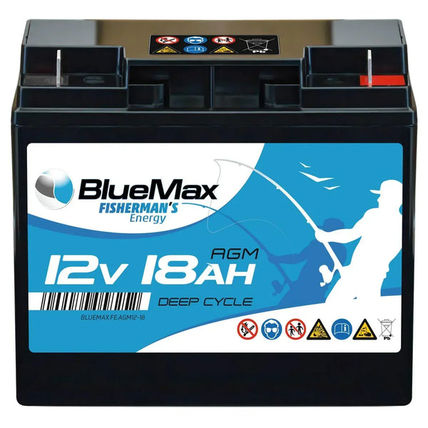 BLUEMAX Fisherman's Energy AGM 12V 18Ah Versorgerbatterie