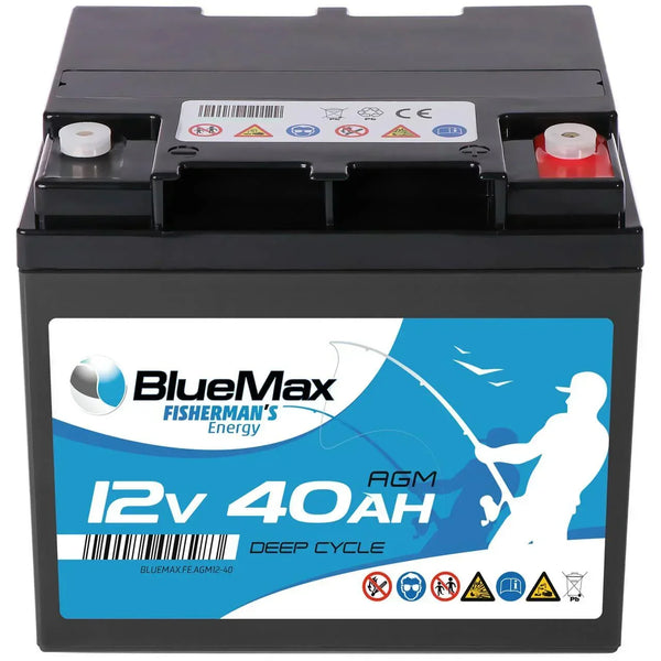 BLUEMAX Fisherman's Energy AGM 12V 40Ah Versorgerbatterie