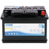 Versorgerbatterie Exide Marine & Leisure Equipment GEL ES650 12V 56Ah Front