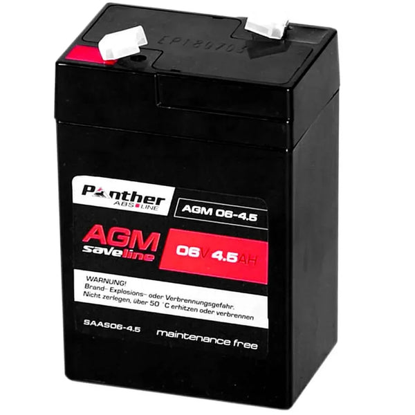 Panther saveline AGM 6V 4.5Ah USV Batterie