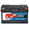 BIG Professional AGM 12V 110Ah C100 Versorgerbatterie