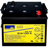 Versorgerbatterie Natoblock Sonnenschein Solar Dryfit GEL S12 - 130A GEL 12V 130Ah Front